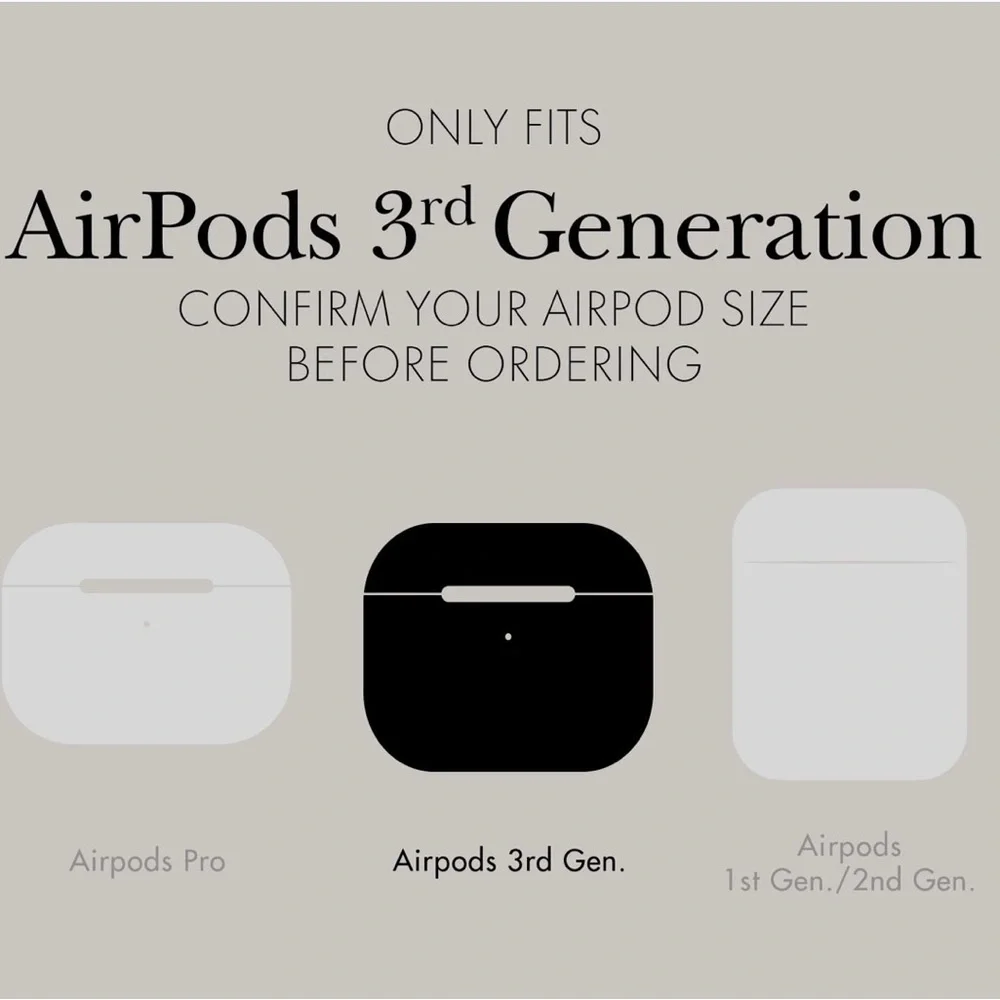 Kate Spade 3rd generation AirPods case. NIB.